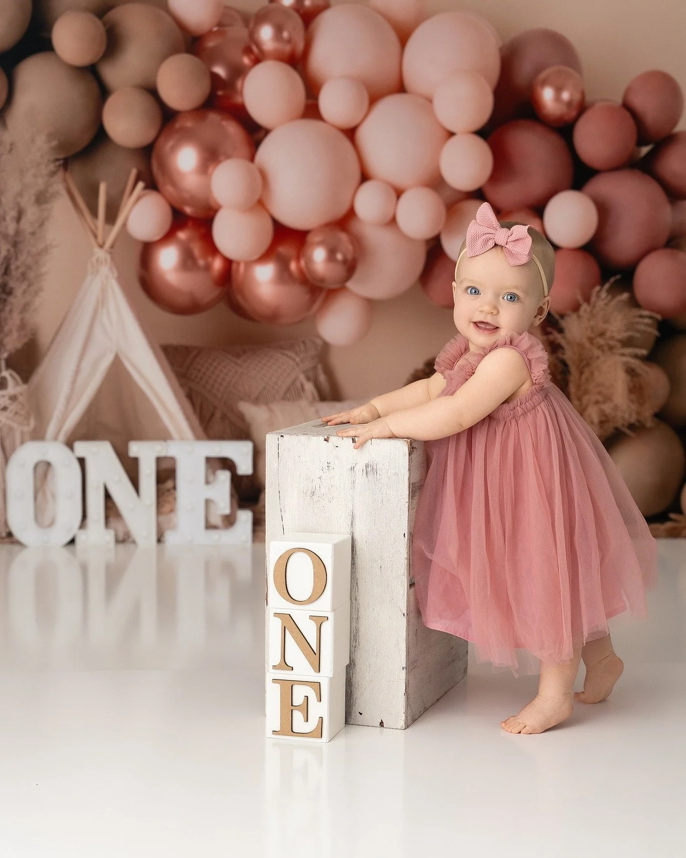 ONE looks so good on her 💕

From tiny newborn snuggles to standing on her own&hellip; this is what a year of love looks like.

The giggles, the personality, the little wobbly steps &mdash; this stage is pure magic.

✨ And it deserves to be remembere