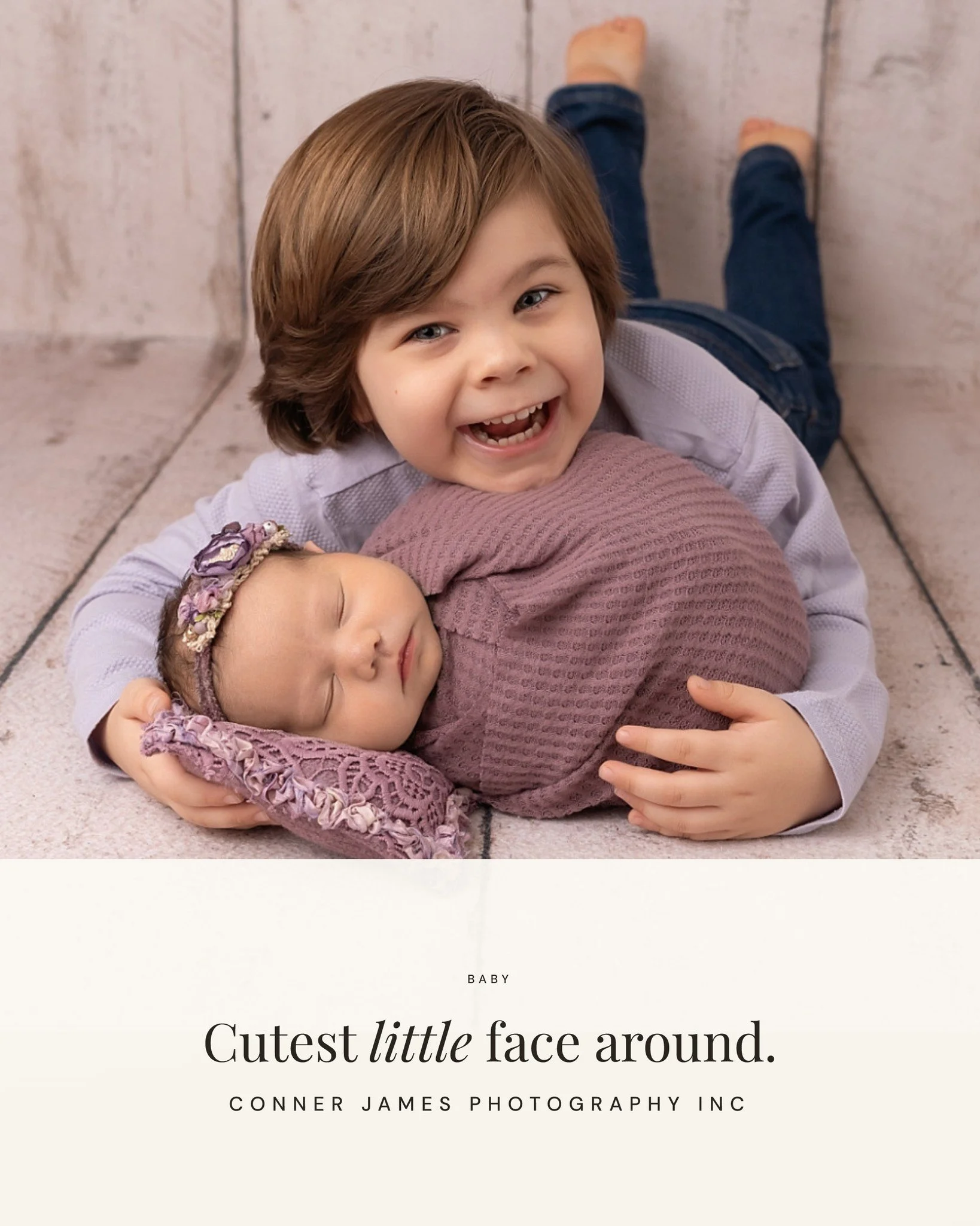 The sweetest beginnings start with the biggest hugs. 🤍

Sibling portraits are some of the most cherished images from a newborn session. Tiny fingers, proud smiles, and memories they'll treasure forever.

✨ Book your newborn session today and receive