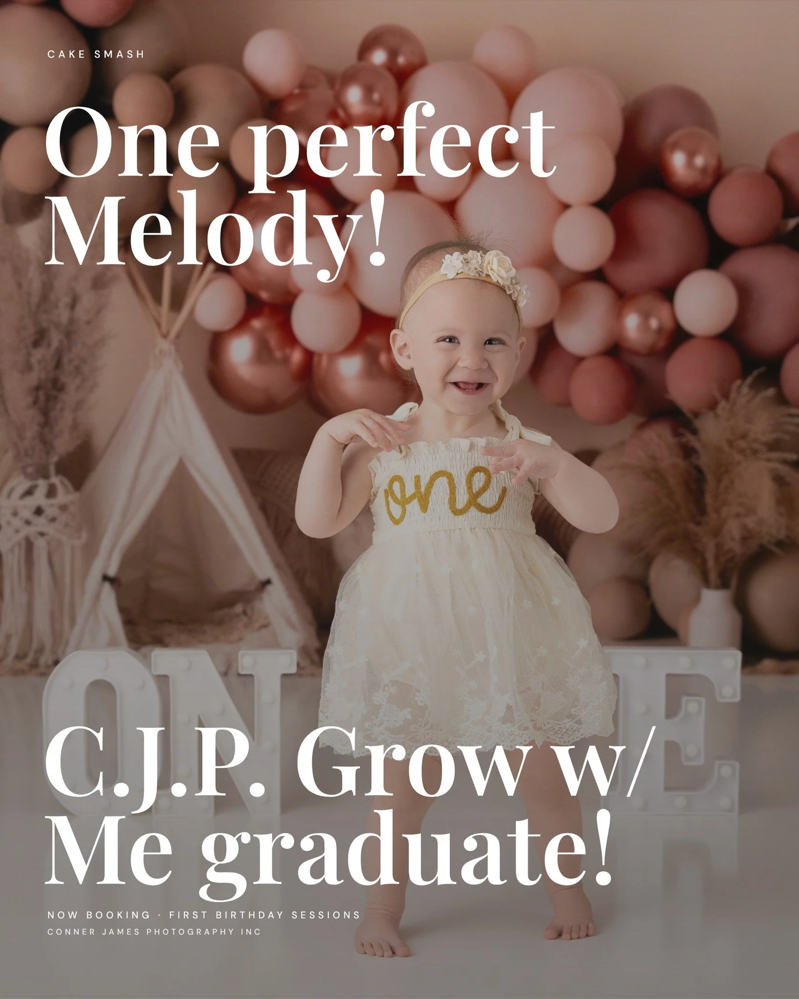 🎂 ONE whole year of love, laughter, milestones, and memories. 🎂

It feels like just yesterday Melody was a tiny newborn, and now she's celebrating her first trip around the sun with the sweetest cake smash session! 💕I will miss seeing her! 

From 