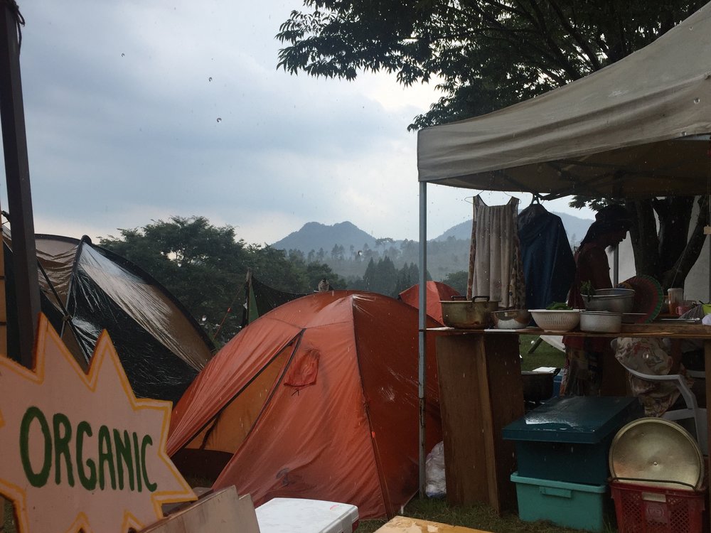 Camping at One Love Peace Camp