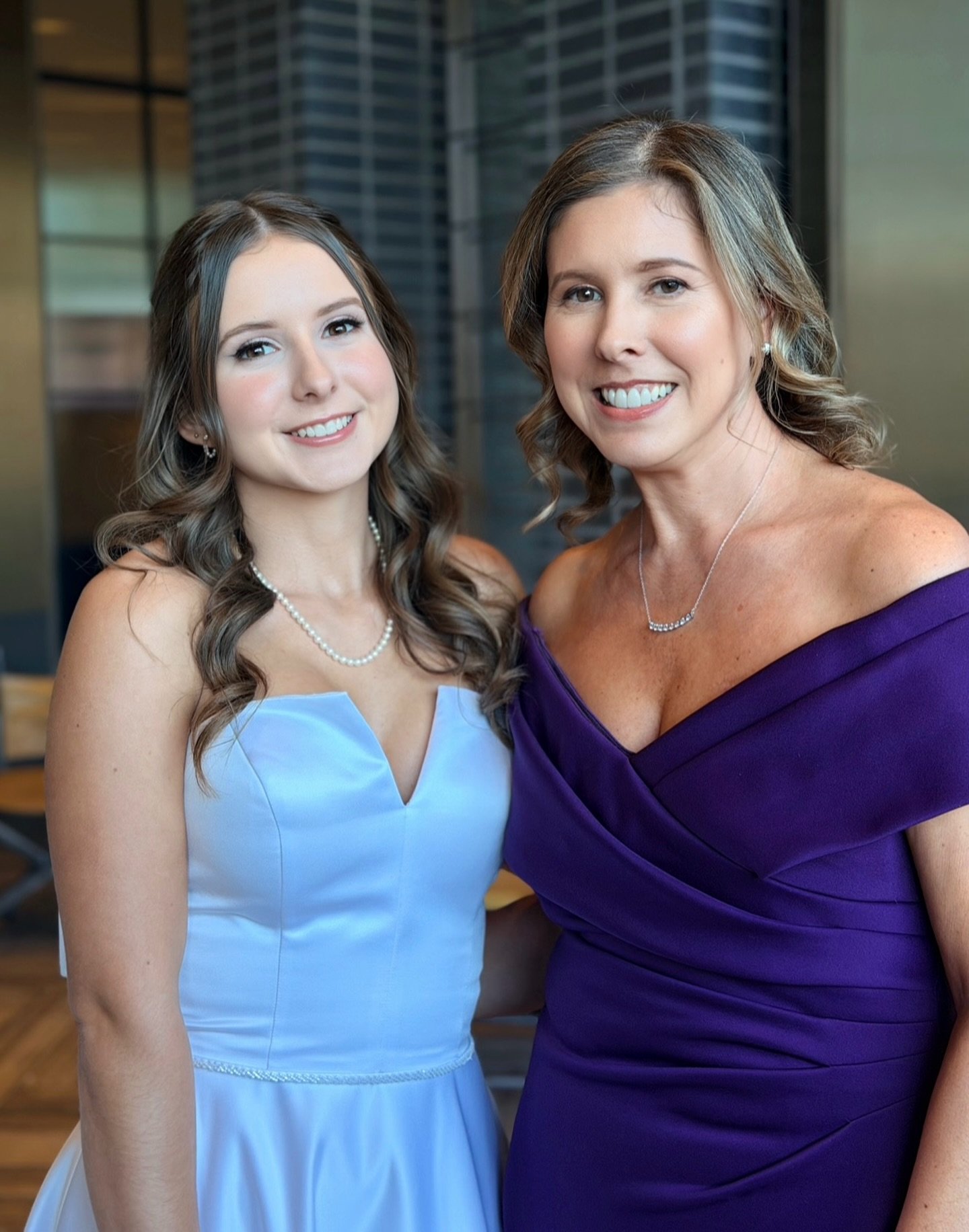 Glammed this beautiful mother &amp; daughter duo for a special gala evening ✨
There&rsquo;s something so special about getting ready together 🤍
Soft, radiant glam tailored to each of them 💄

Now booking for weddings, events &amp; special occasions 