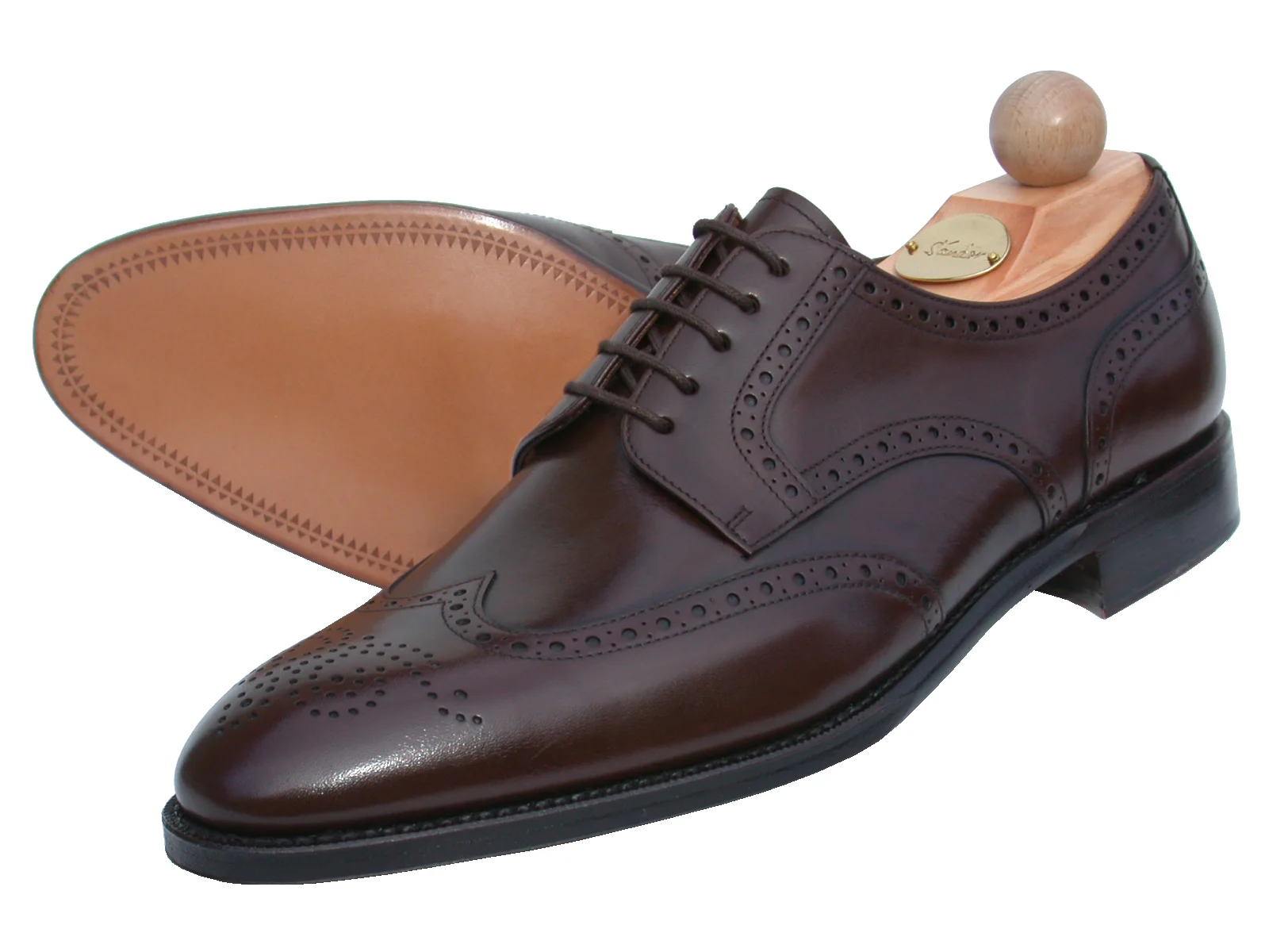 Budapester Chestnut Boxcalf braun