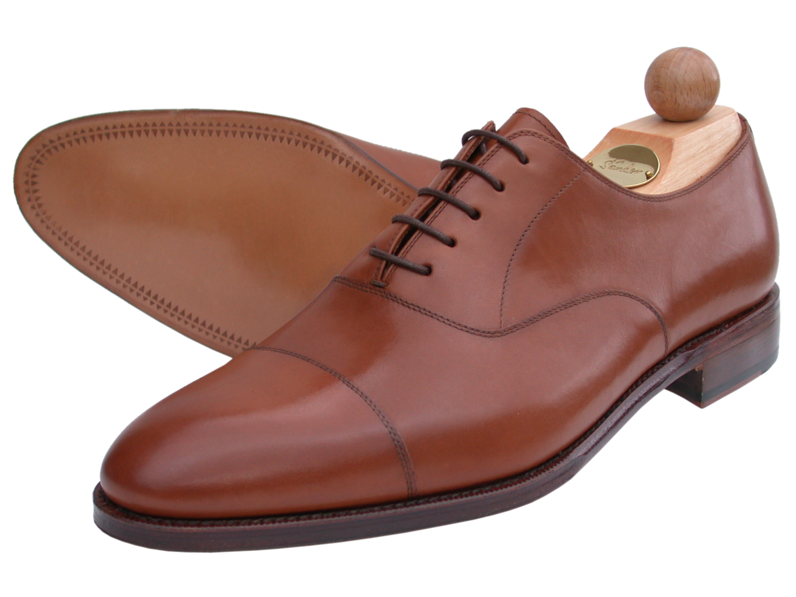  Captoe Oxford Boxcalf cognac 