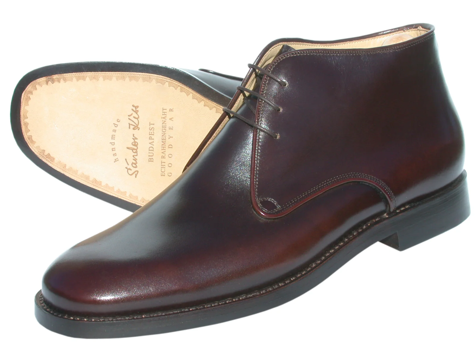 Boot Boxcalf dunkelbraun