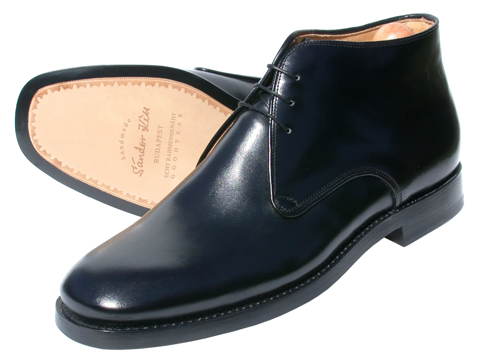 Boot Boxcalf Schwarz