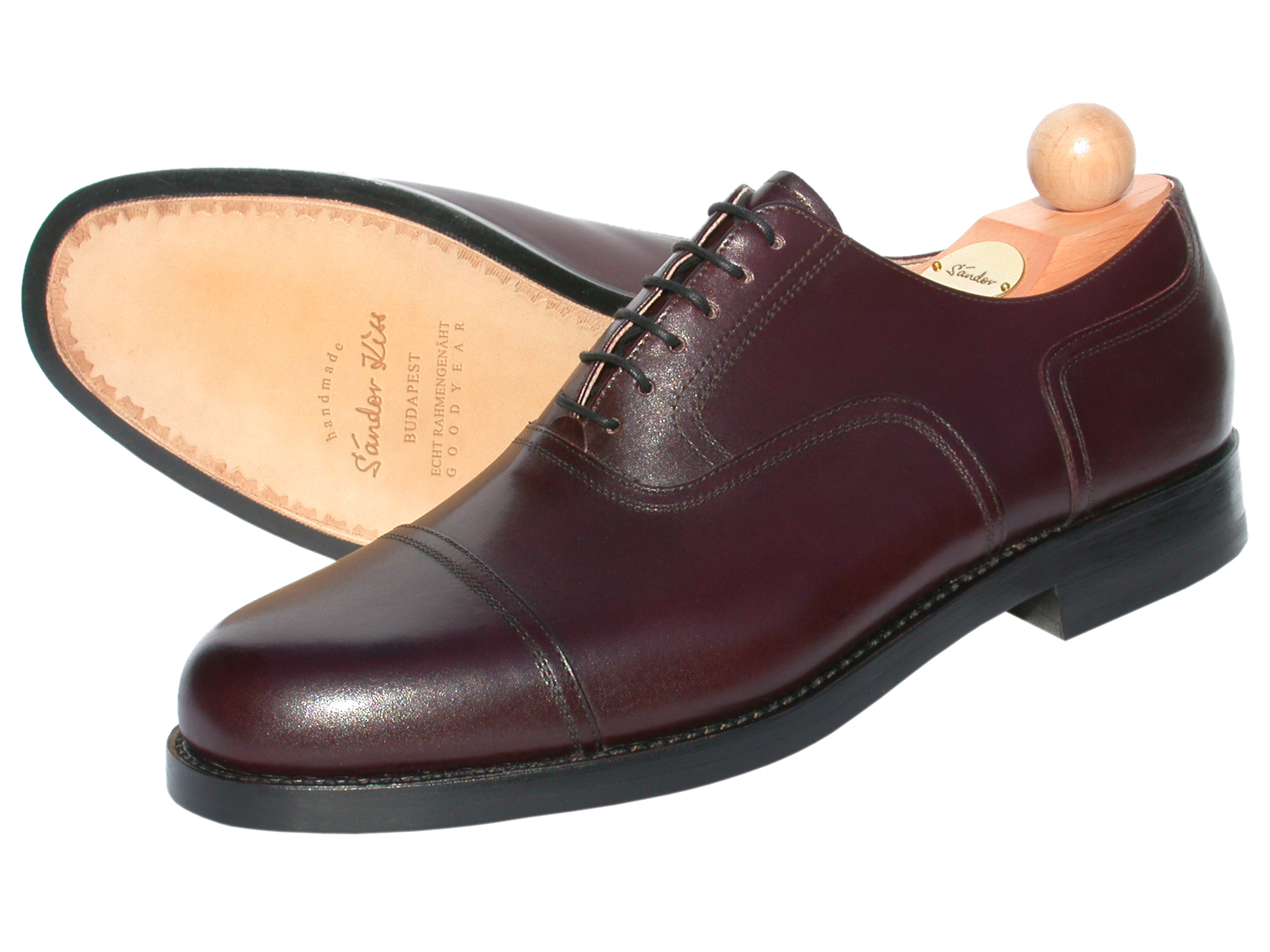  Captoe Oxford Boxcalf bordeaux 