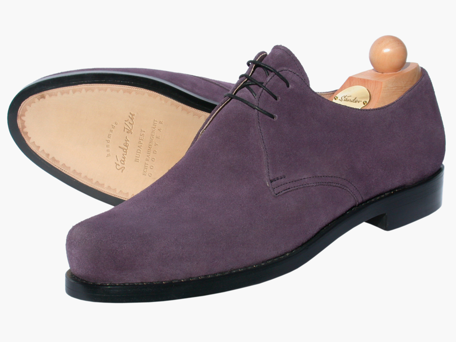  Plain Kalbsvelours purple 