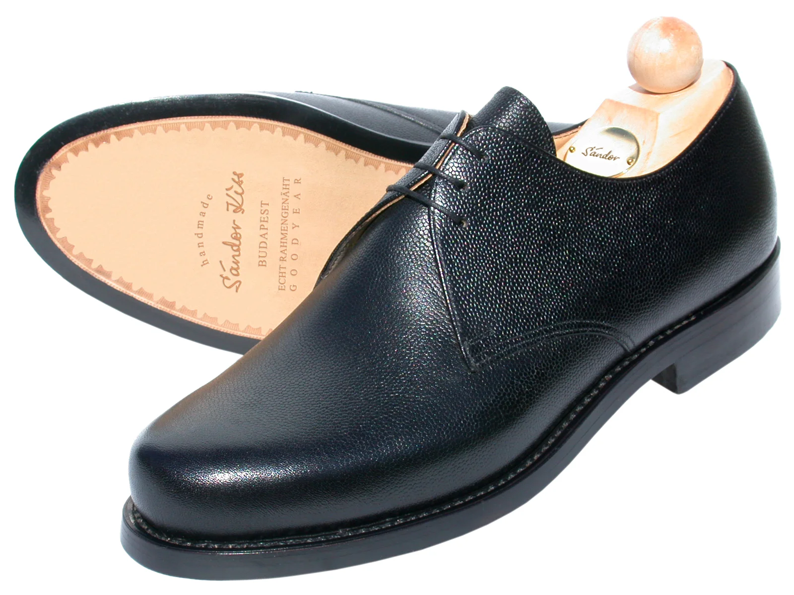 Plain Scotch Grain schwarz