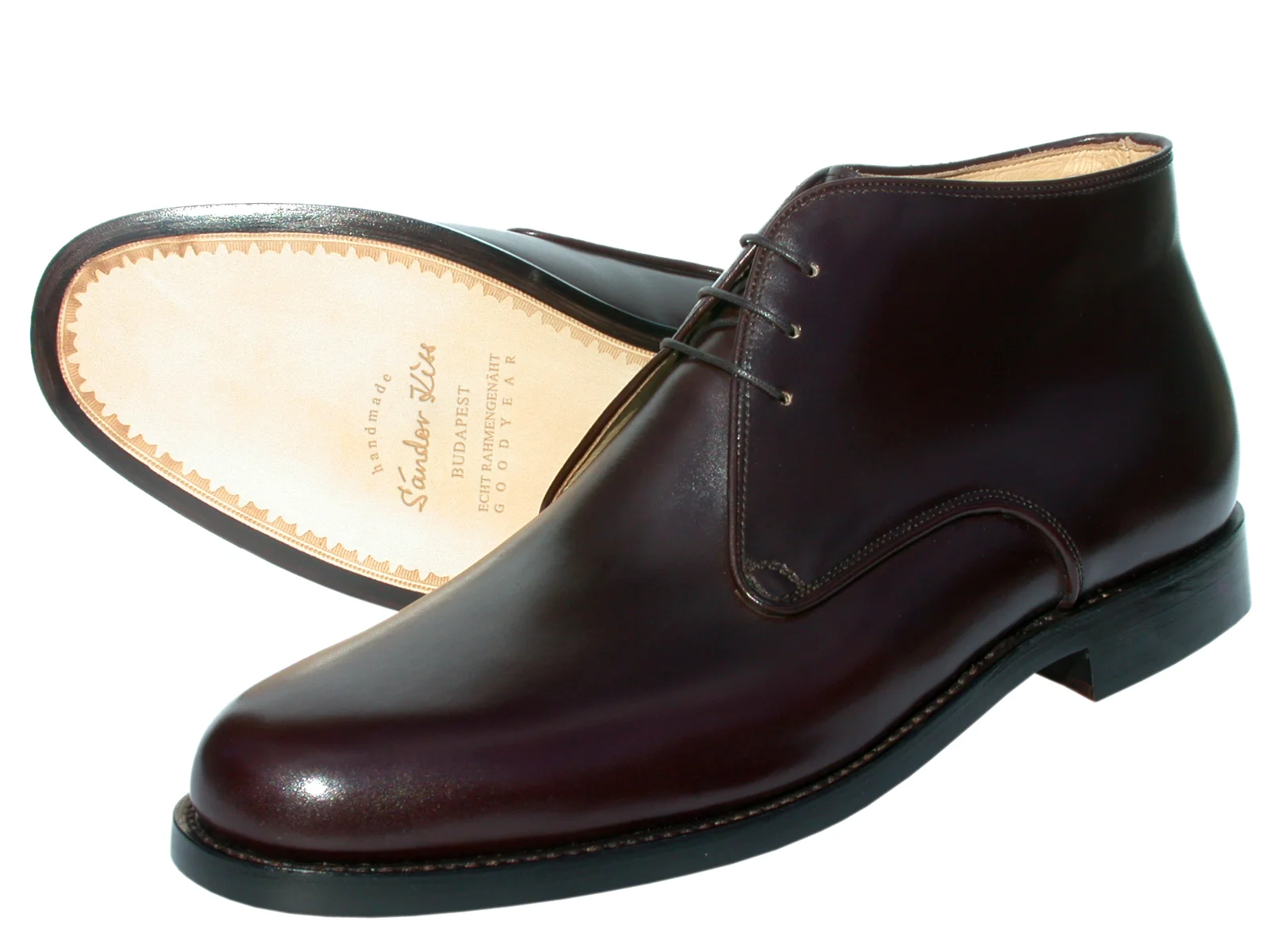 Boot Boxcalf dunkelbraun