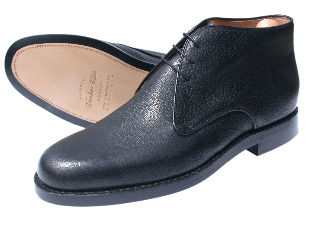 Boot Scotch Grain schwarz