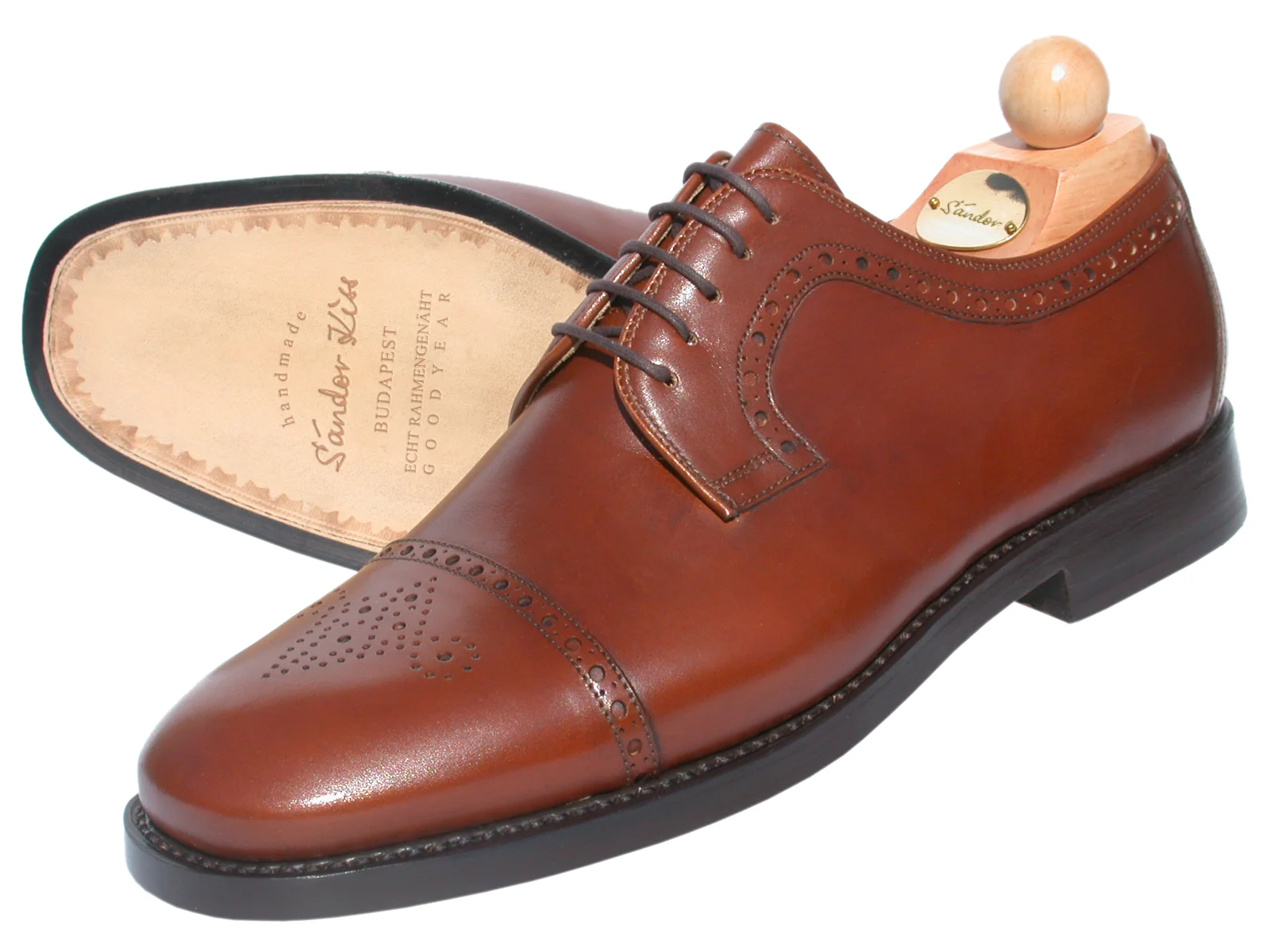 Semi-Brogue Boxcalf sequoia