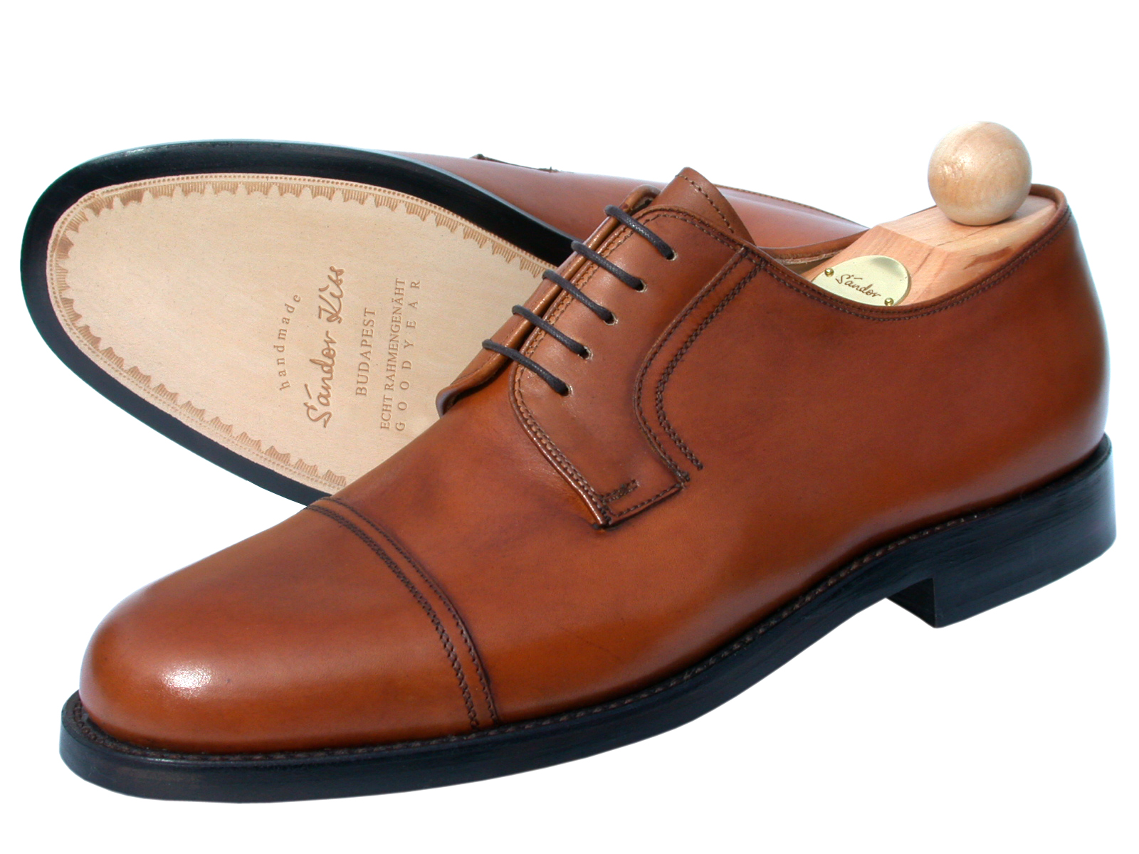  Blucher Boxcalf cognac 