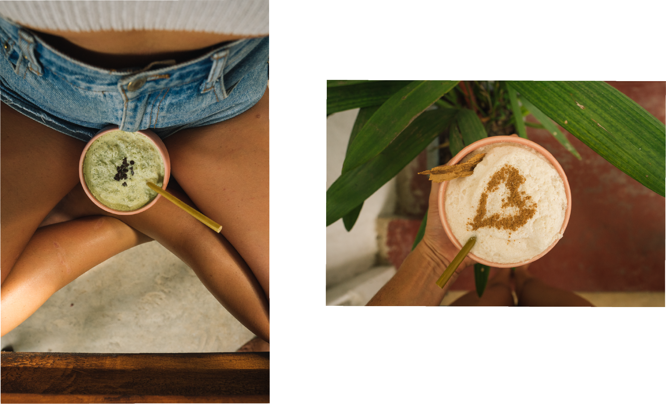 Matcha Latte + Chai Latte