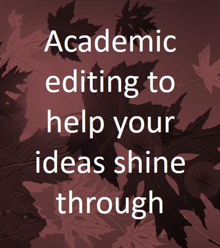 academic editing services