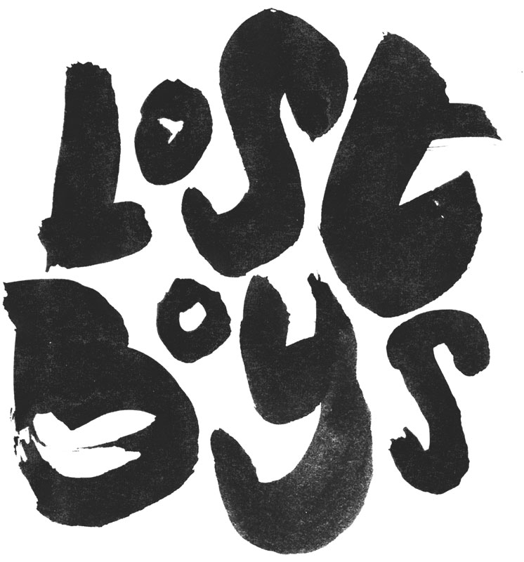 lost boys lettering