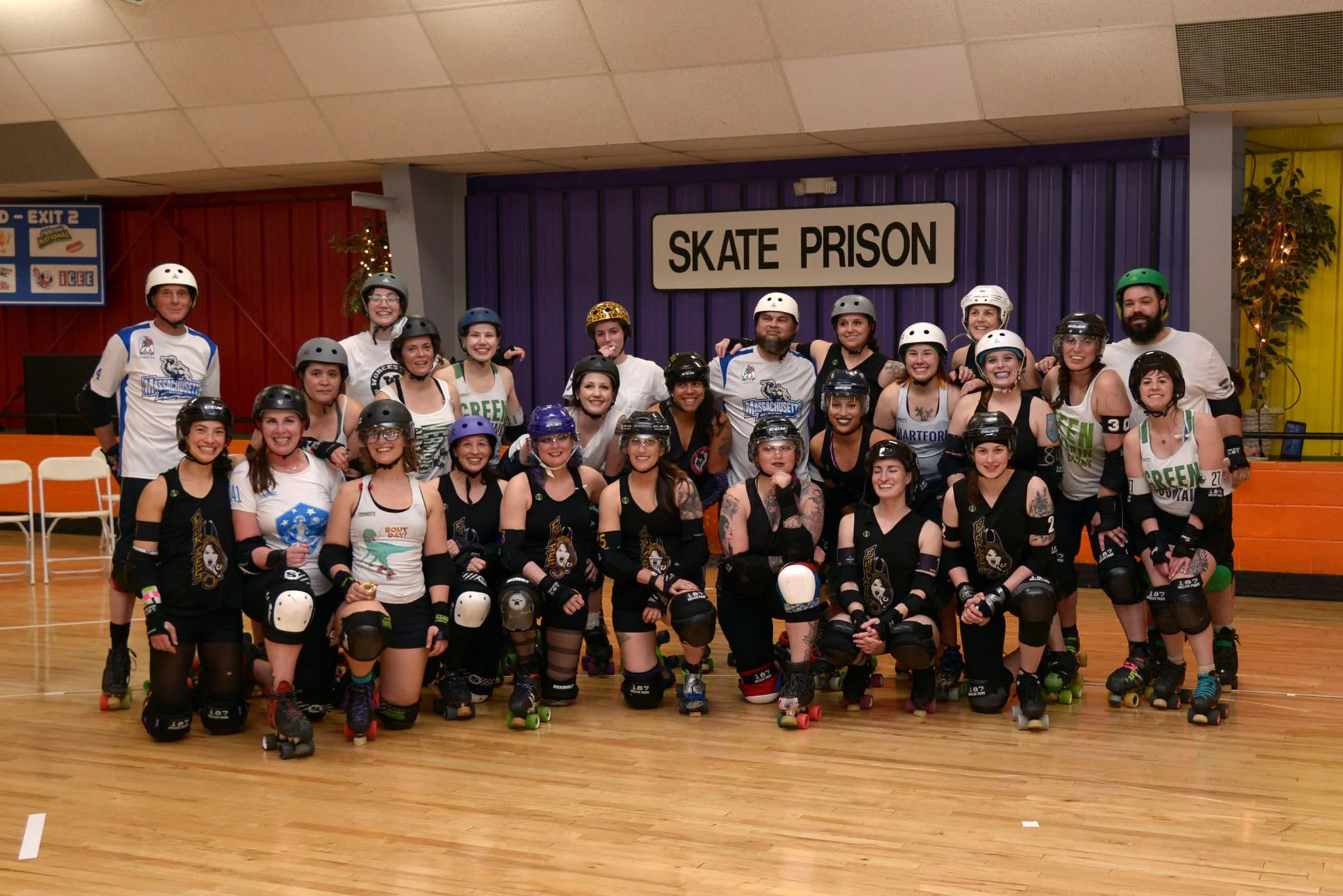 Look at these cuties! This is the Western Mass Furies and The World team posting together.