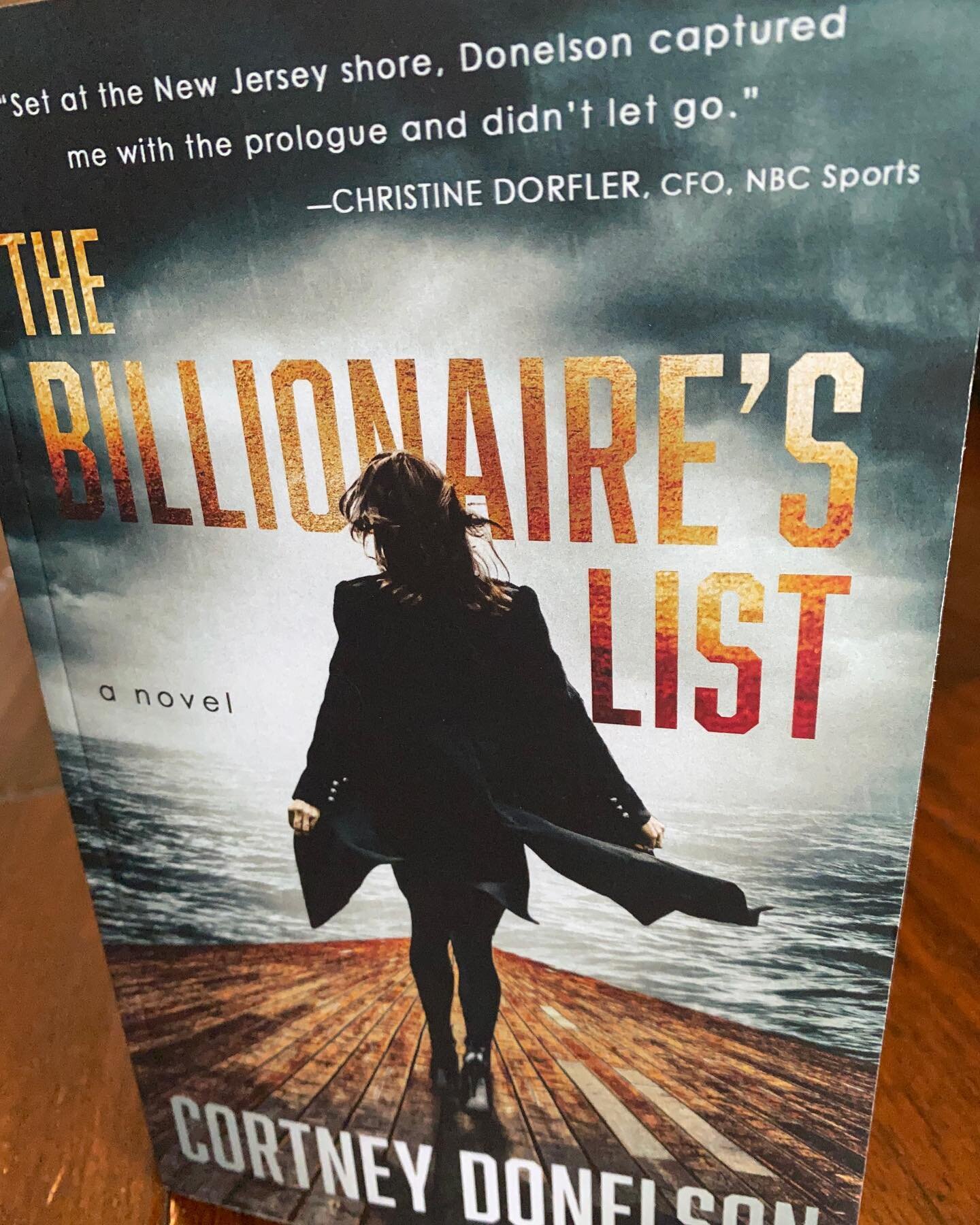 So proud of the talented @cortdonelson Can&rsquo;t wait to read her brand new release! #thebillionaireslist