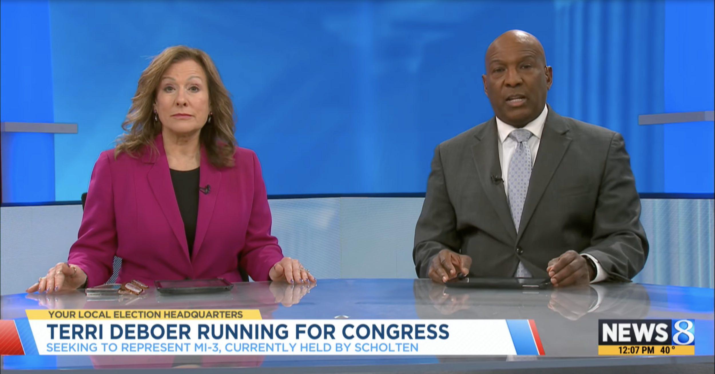 Meteorologist Terri DeBoer running for Congress