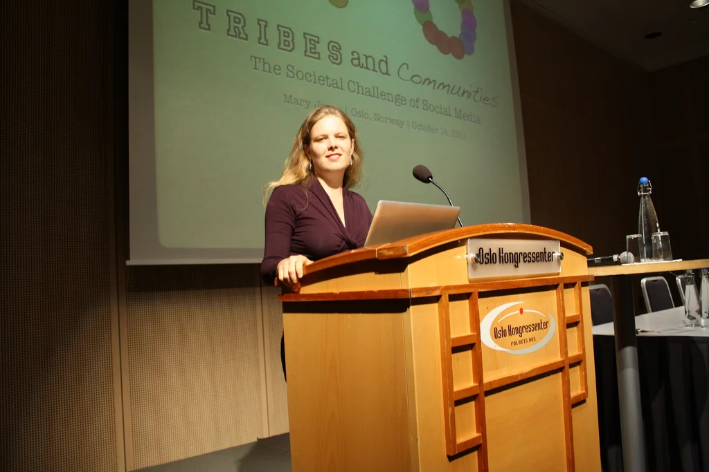 Preparing for keynote for an immigrant rights group (Oslo, 2011)