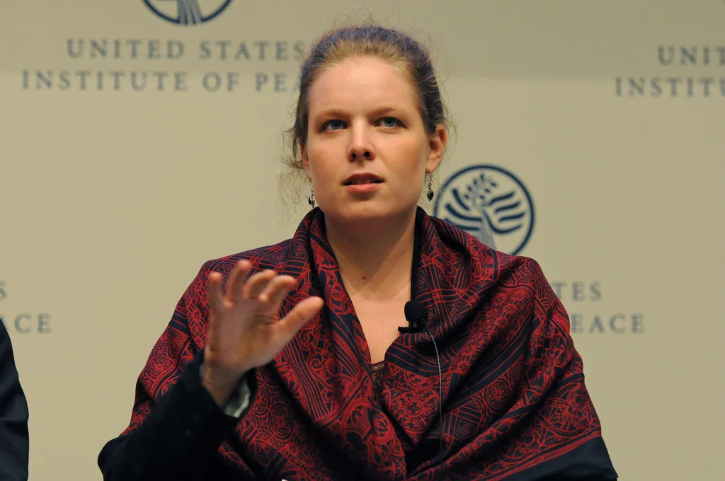 Speaking on a panel at the event "Sifting Fact from Fiction: The Role of Social Media in Conflict" at the United State Institute of Peace (Washington DC, 2011)