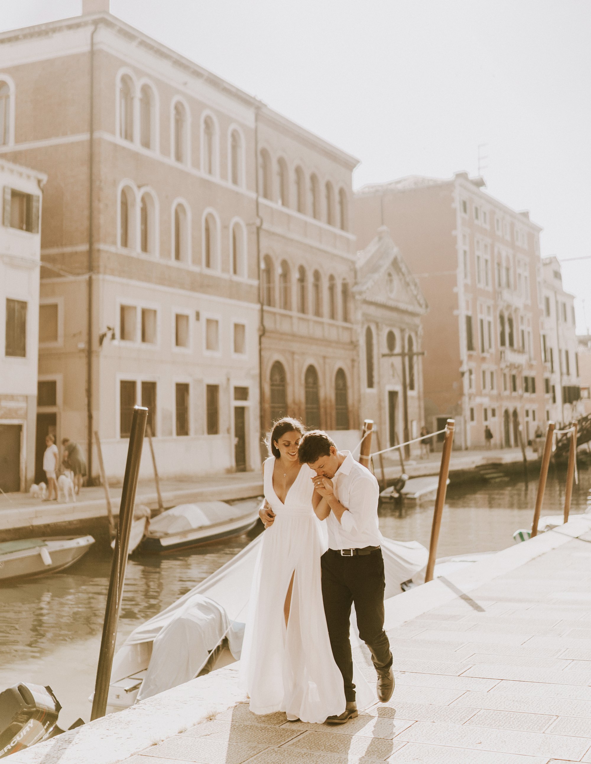 Venice Italy Romantic Elopement Photos