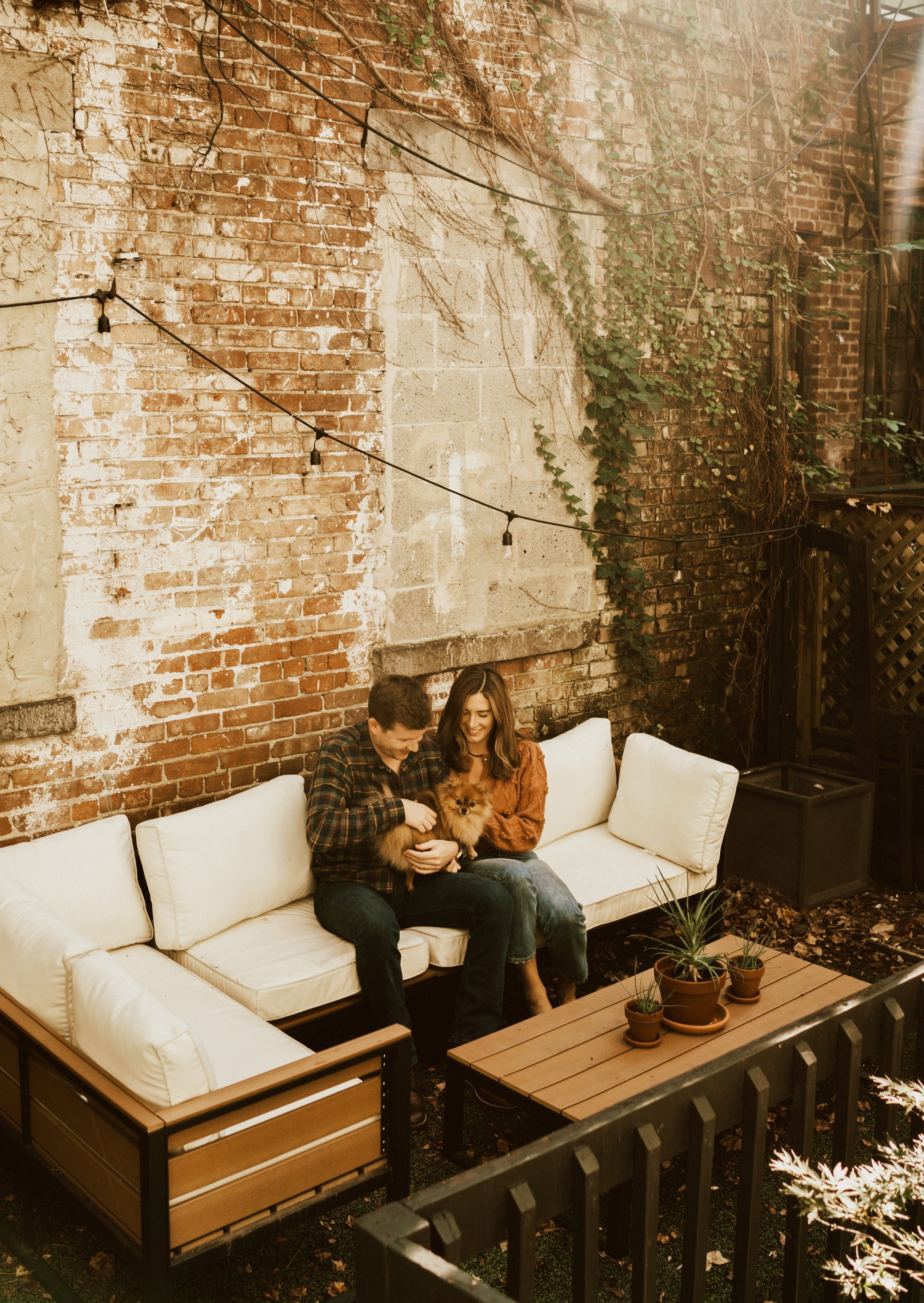 In Home Engagement Photos- Hoboken New Jersey- Michelle Gonzalez Photography- Caitlyn and Jim -8.jpg
