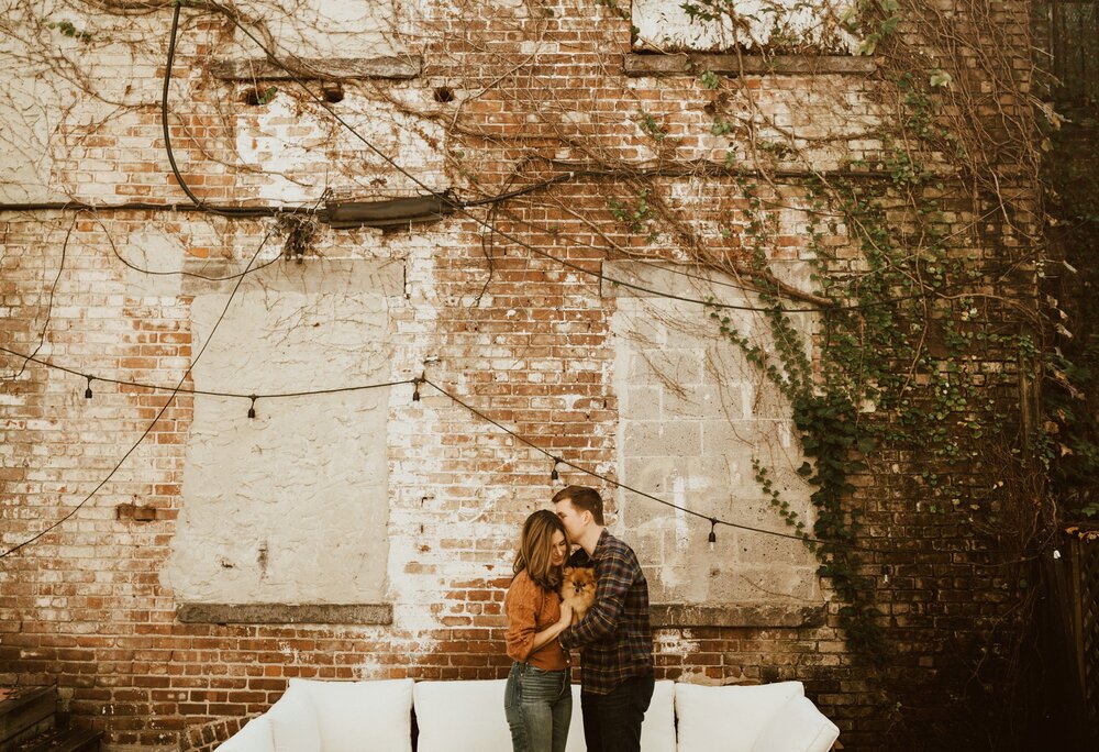In Home Engagement Photos- Hoboken New Jersey- Michelle Gonzalez Photography- Caitlyn and Jim -22.jpg