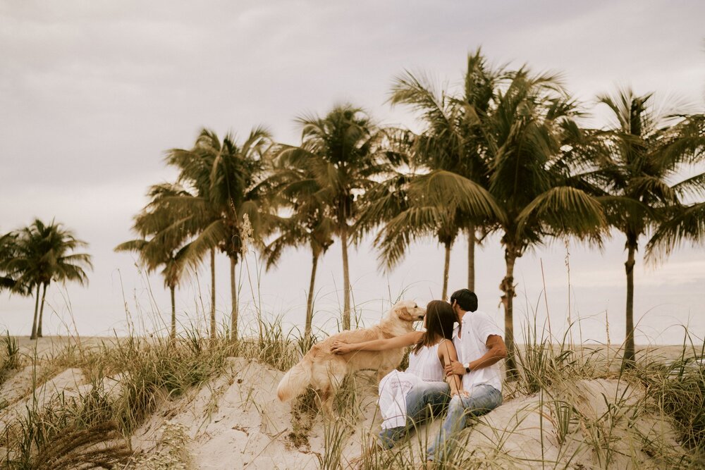 Miami Beach engagement photos