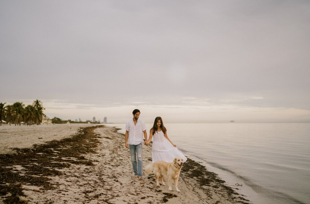 Miami Beach engagement photos