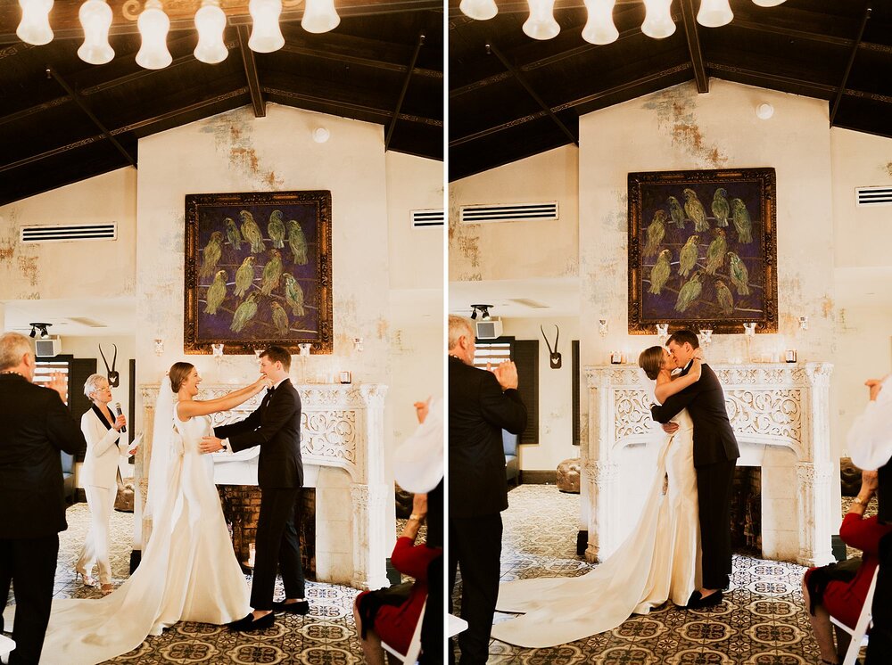 Wedding Ceremony at the confidante hotel in Miami Beach