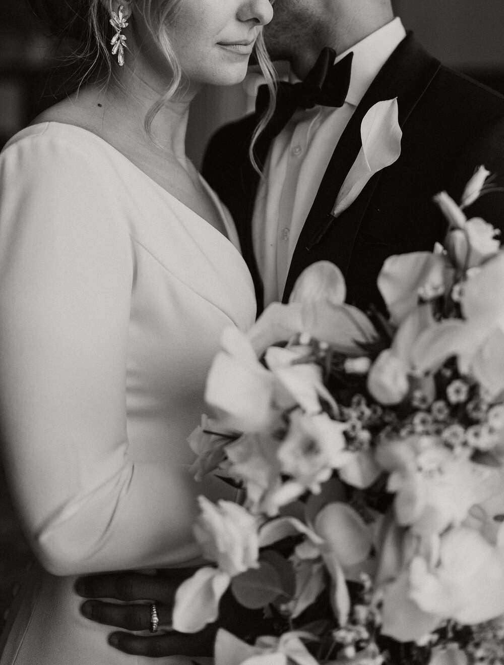 Marriott Syracuse Winter Wedding in New York | New York Wedding Photographer