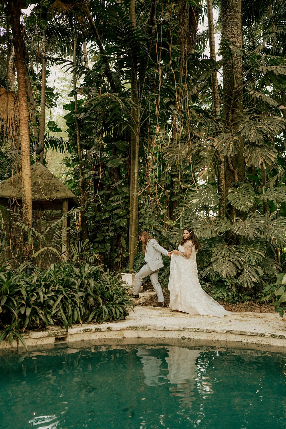 Historic Walton House Wedding in Miami Florida - eloping in miami 