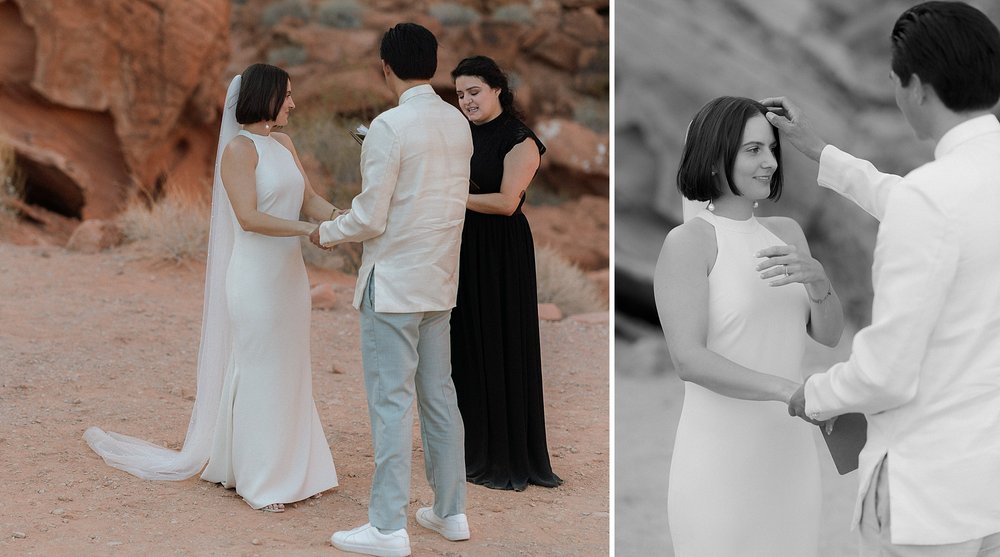 Valley of Fire State Park Elopement, Getting married in Valley of Fire State Park