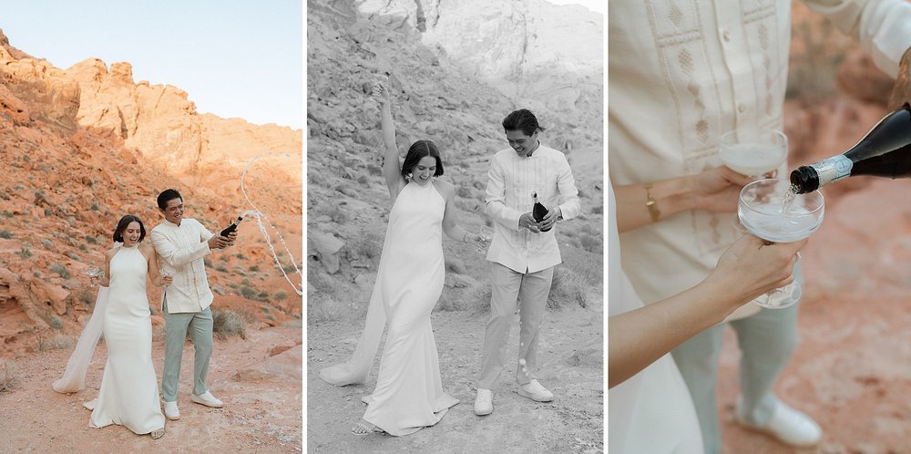 Valley of Fire State Park Elopement, Getting married in Valley of Fire State Park