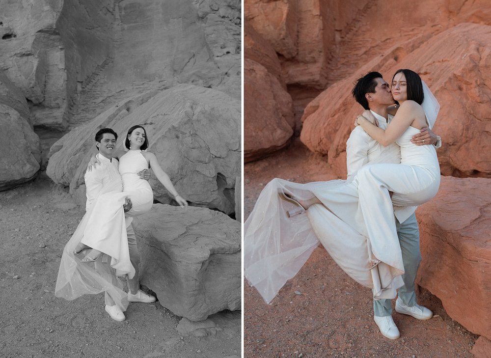 Valley of Fire Las Vegas Elopement - Michelle Gonzalez Photography - Marissa and Jordan-606.jpg