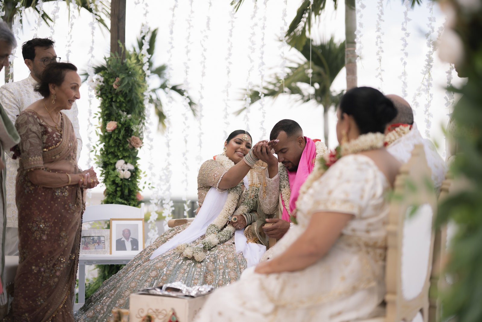 Luxury Indian Wedding in Miami Florida - Indian wedding photographer miami florida - michelle gonzalez photography - loews hotel in coral gables wedding-71.jpg