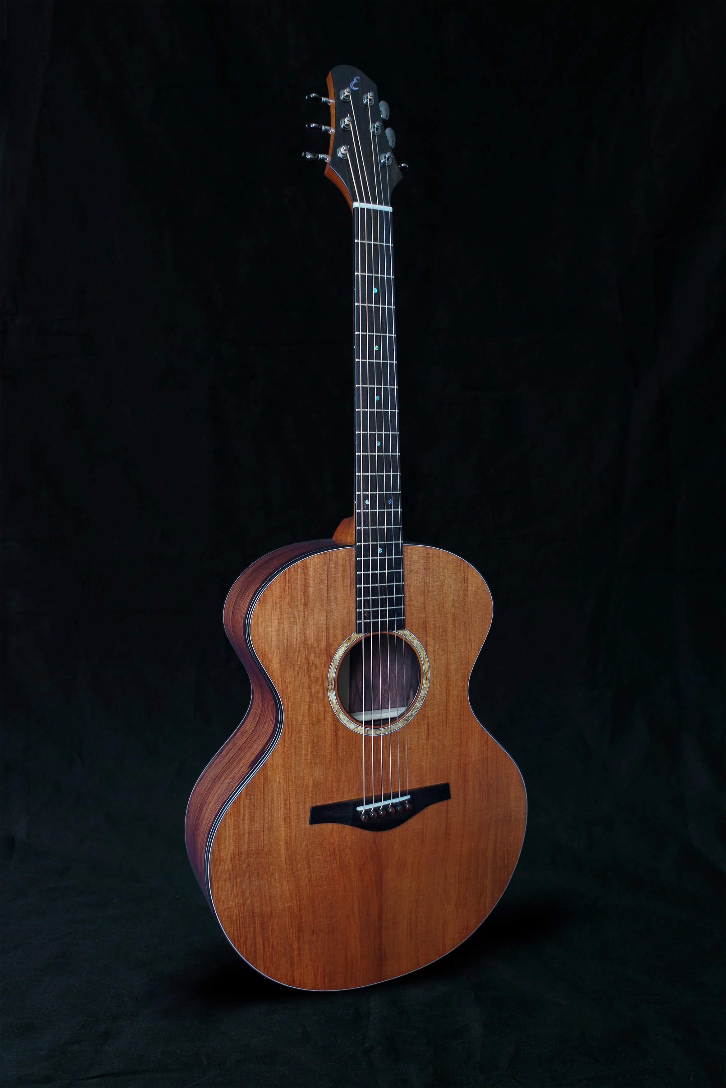 Handmade Acoustic Guitar Sinker Western Red Cedar Maple
