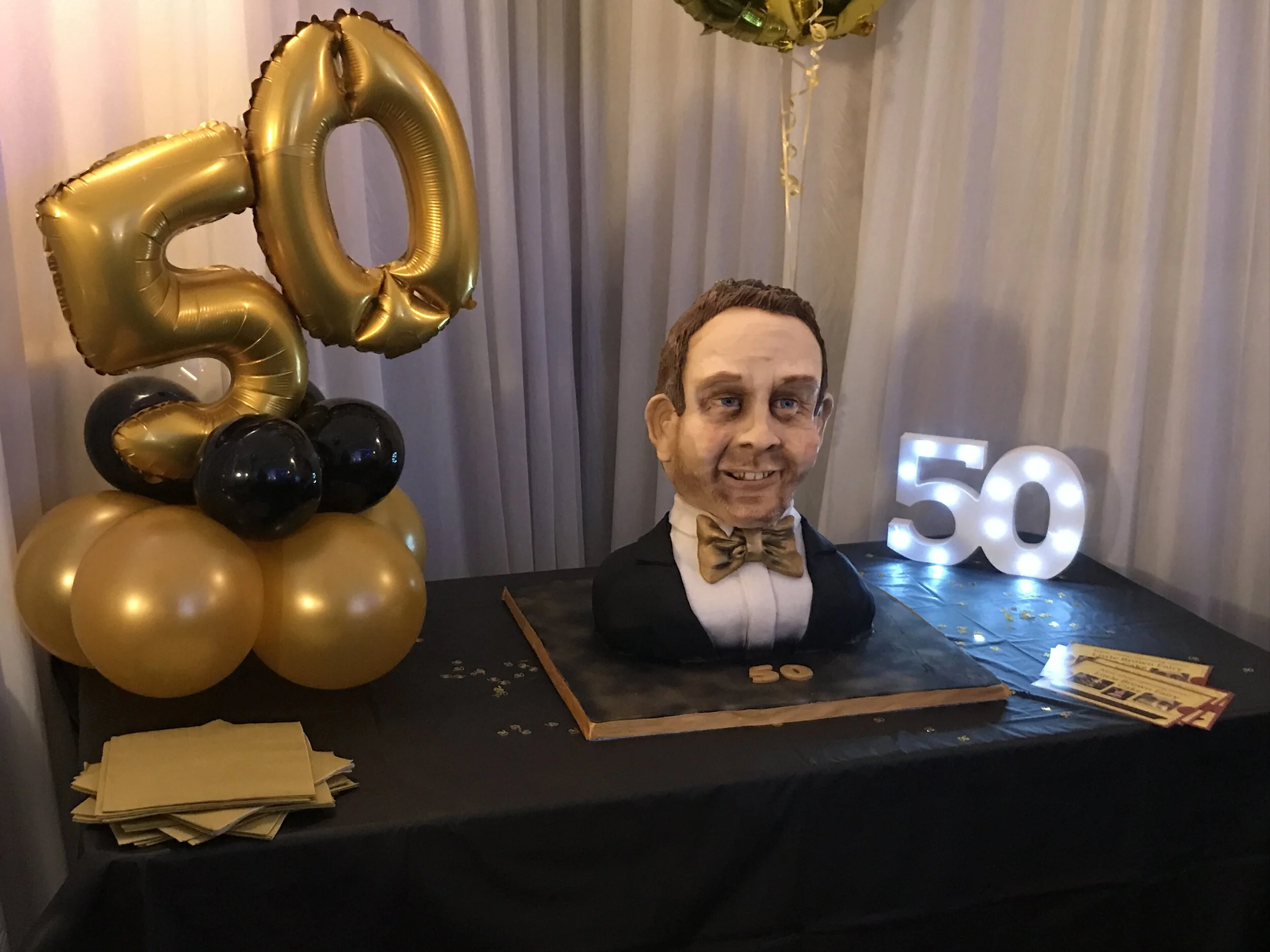 Surprise 50th BIRTHDAY PARTY AT THE RACING GREYHOUND IN RAMSGATE, KENT&nbsp;