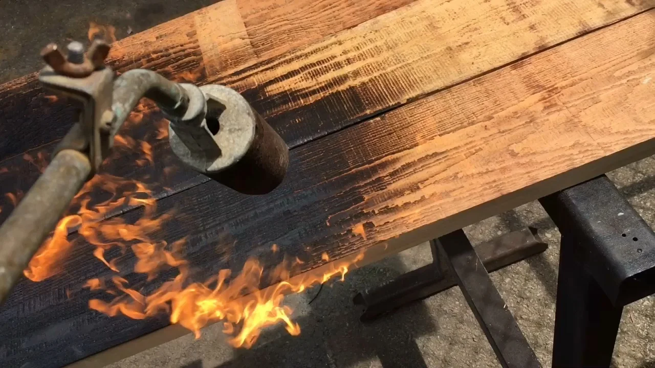Shou sugi ban + udukuri