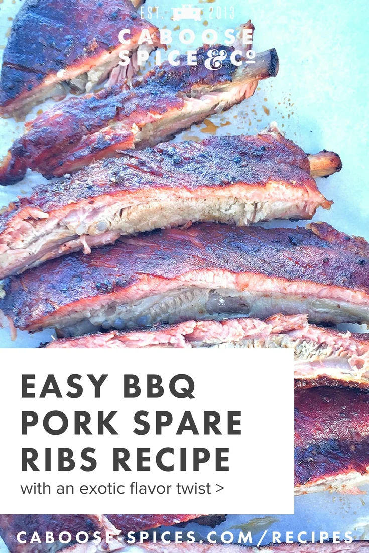 I am drooling over these BBQ pork spare ribs right now
