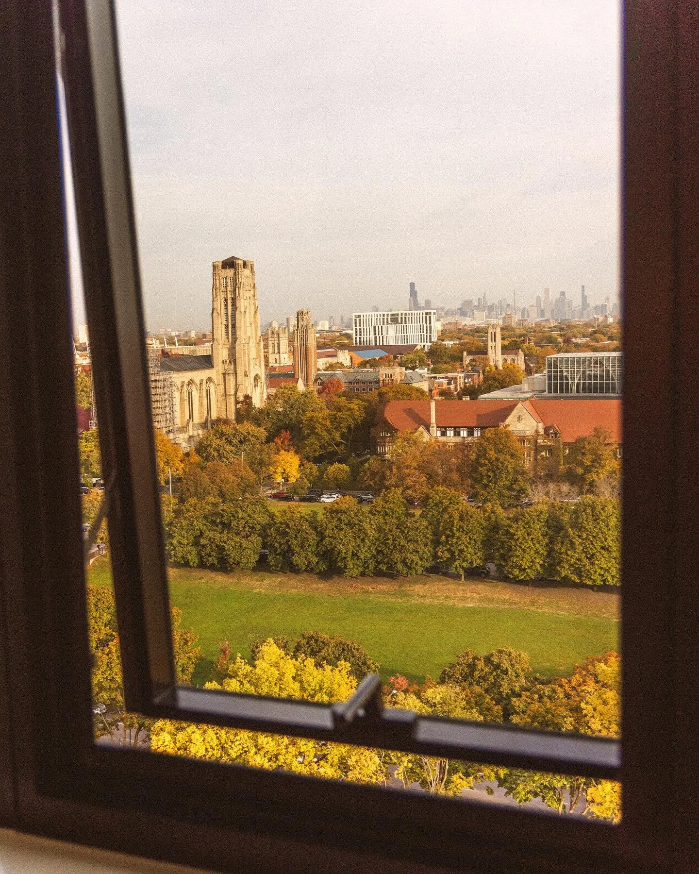 Family Weekend, full fall color, and that unmistakable mid-quarter light. @UChicago knows how to own a season.
.
.
.
.
.
.
📸: @thejenchase 
#TheStudyAtUniversityOfChicago #studyhotels