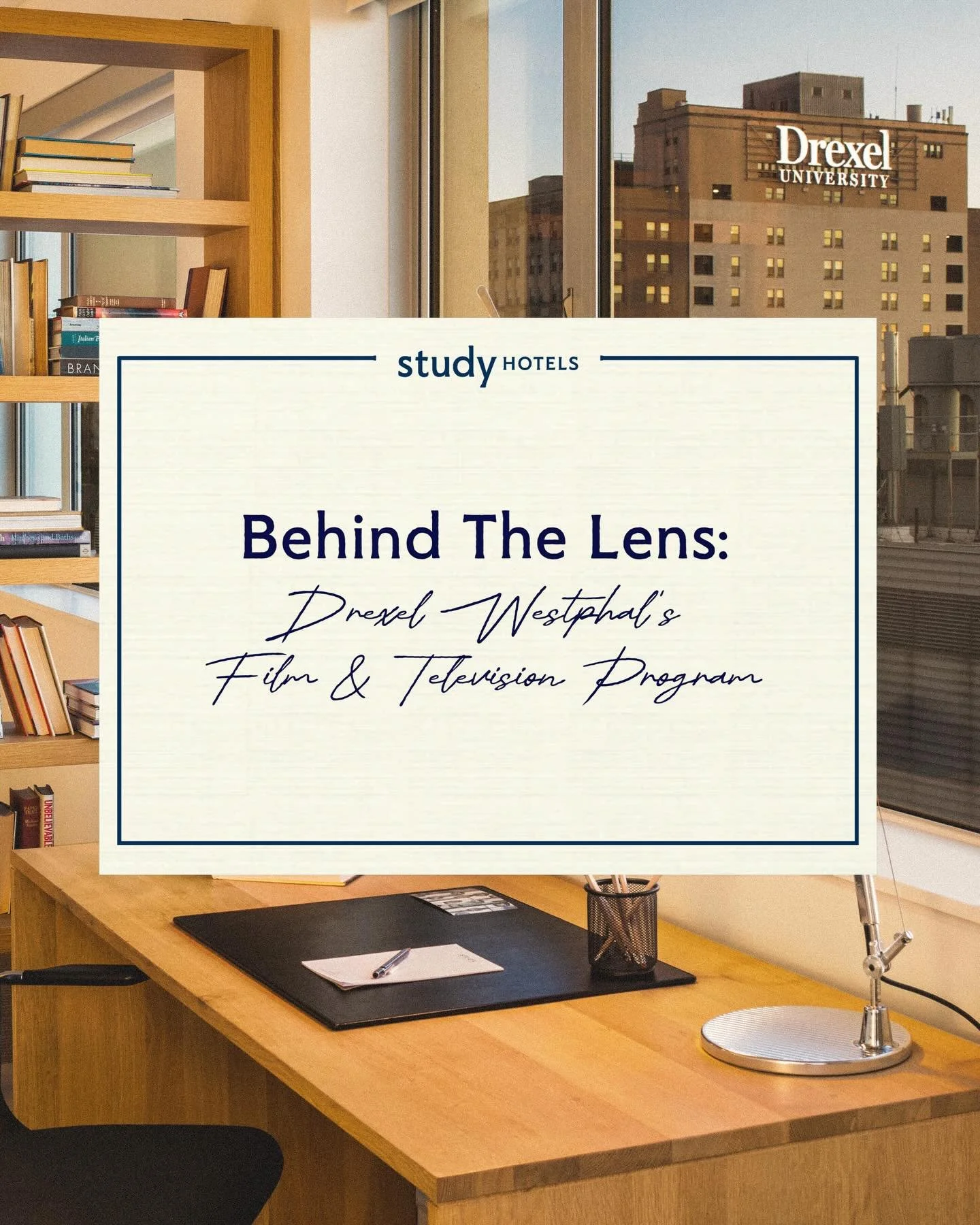 The closing credits are rolling on this year&rsquo;s fall term, quite literally in Philadelphia.

As a capstone project, @drexelcinematv students teamed up to write, produce, and film a new episode of Off-Campus, @drexelwestphal&rsquo;s award-winning