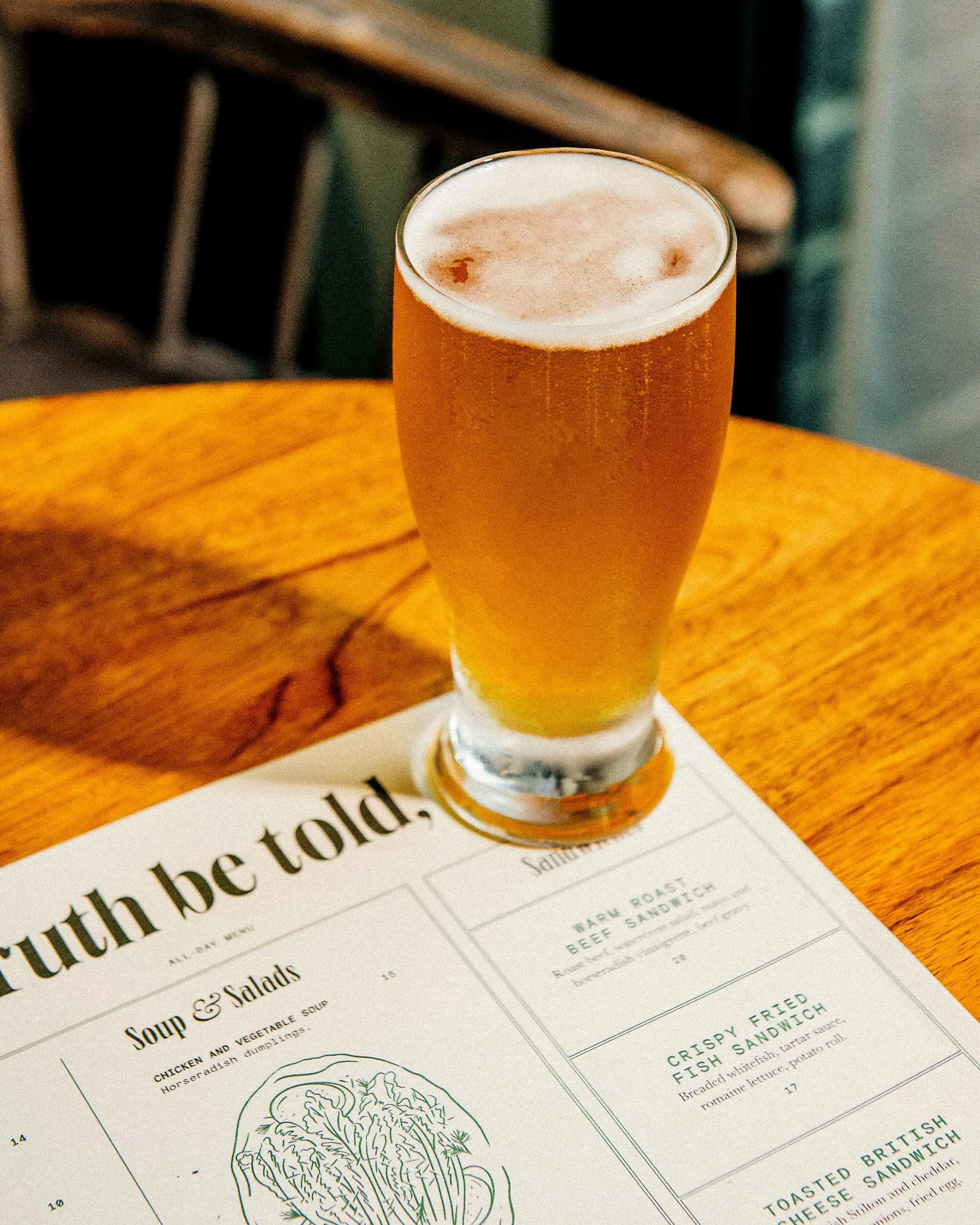 Global soccer, UK ales, and Hyde Park in summertime. We&rsquo;re gearing up for the beautiful game at @truthbetoldtavern.