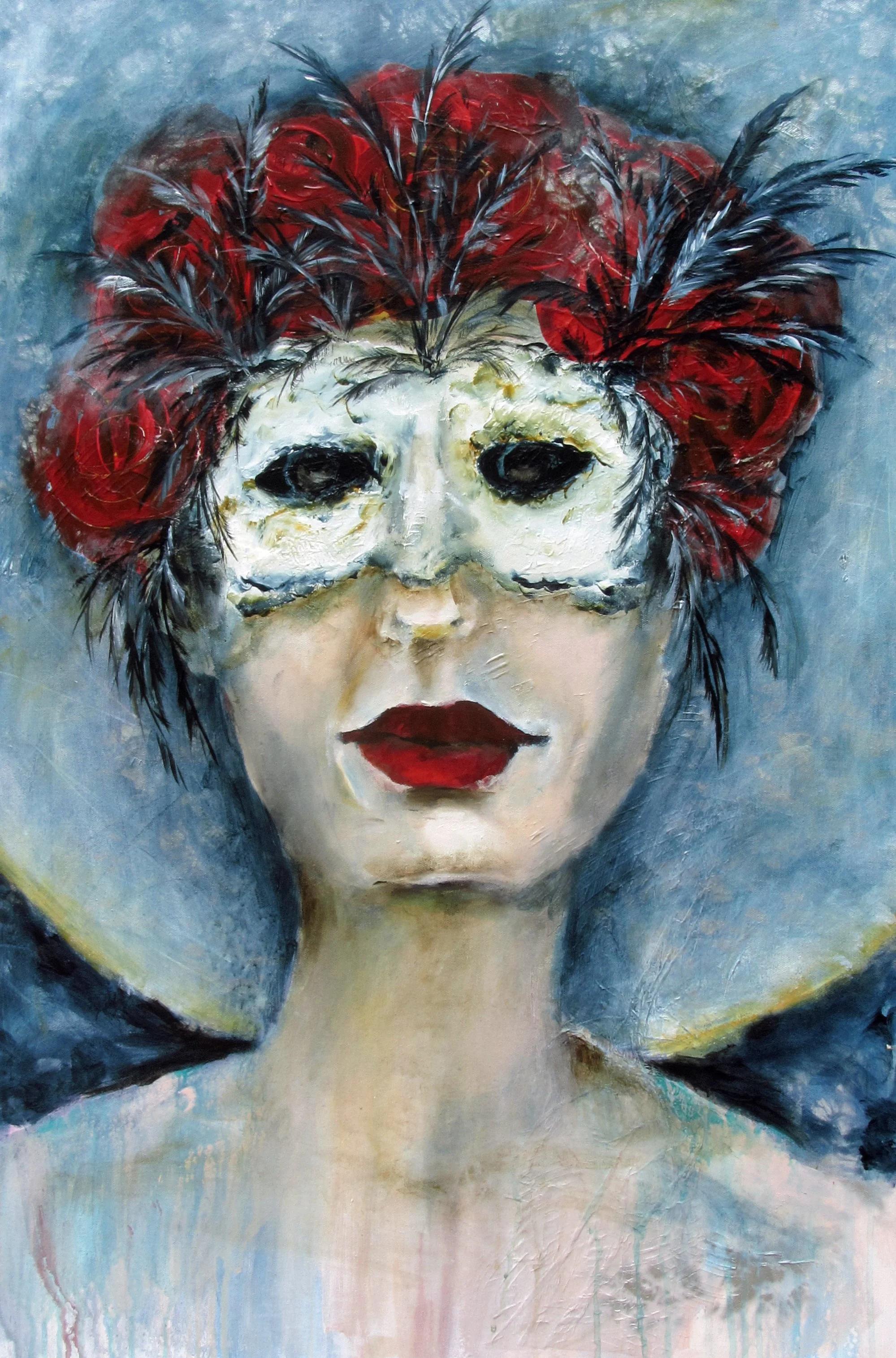 Daisy in a Mask by Cindy Aune