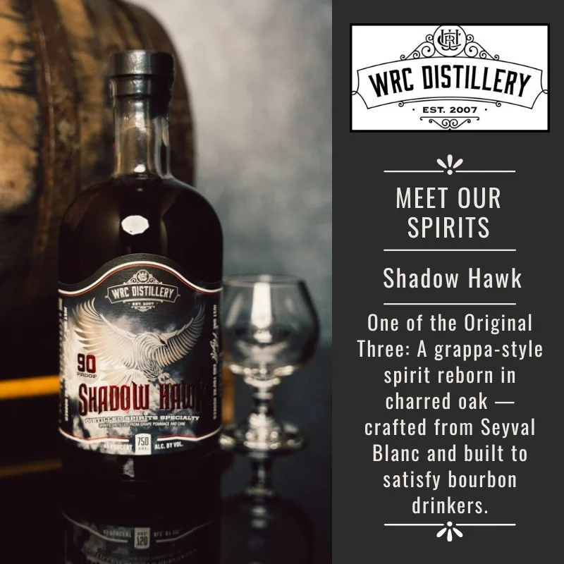 Shadow Hawk: Spirit of the Month

Born from Seyval Blanc and aged low and slow in charred American oak, Shadow Hawk is a bold, bourbon-lover&rsquo;s dream with rich notes of vanilla, spice, and toasted caramel.

It&rsquo;s one of the Original Three h