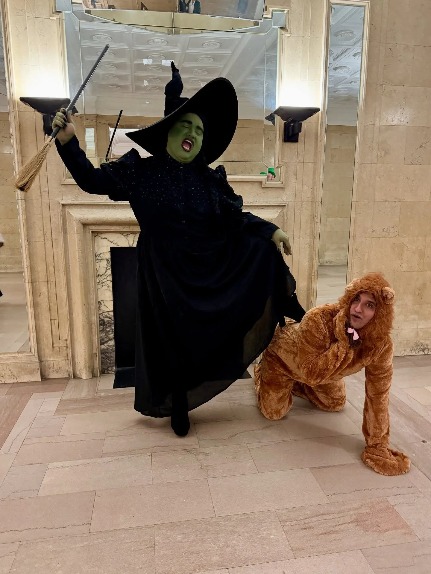 Don&rsquo;t let him fool you&hellip;.the Cowardly Lion has deeeefinitely gotten a little wicked 😈🦁😈