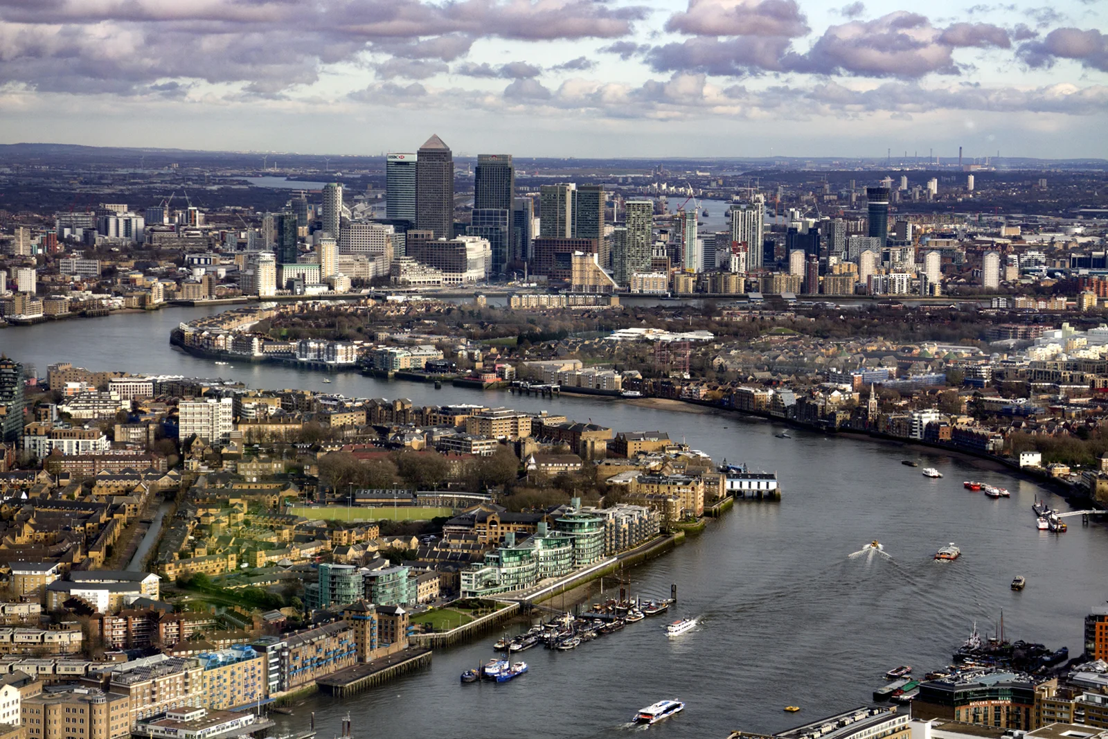 The River Thames from the Shard