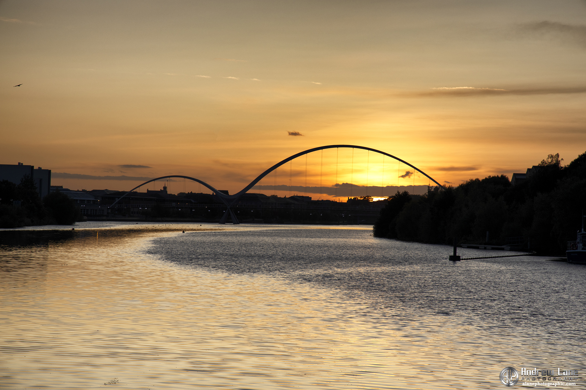 River Tees Sunset