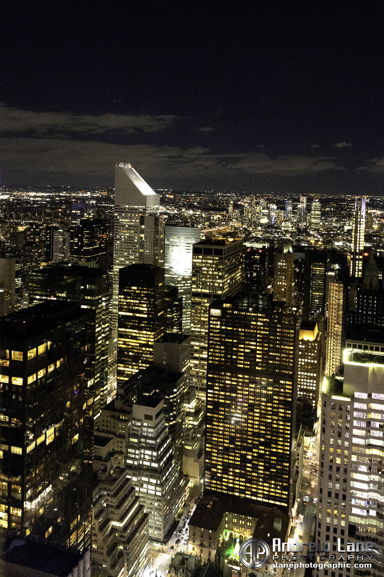 Manhattan Skyline at night