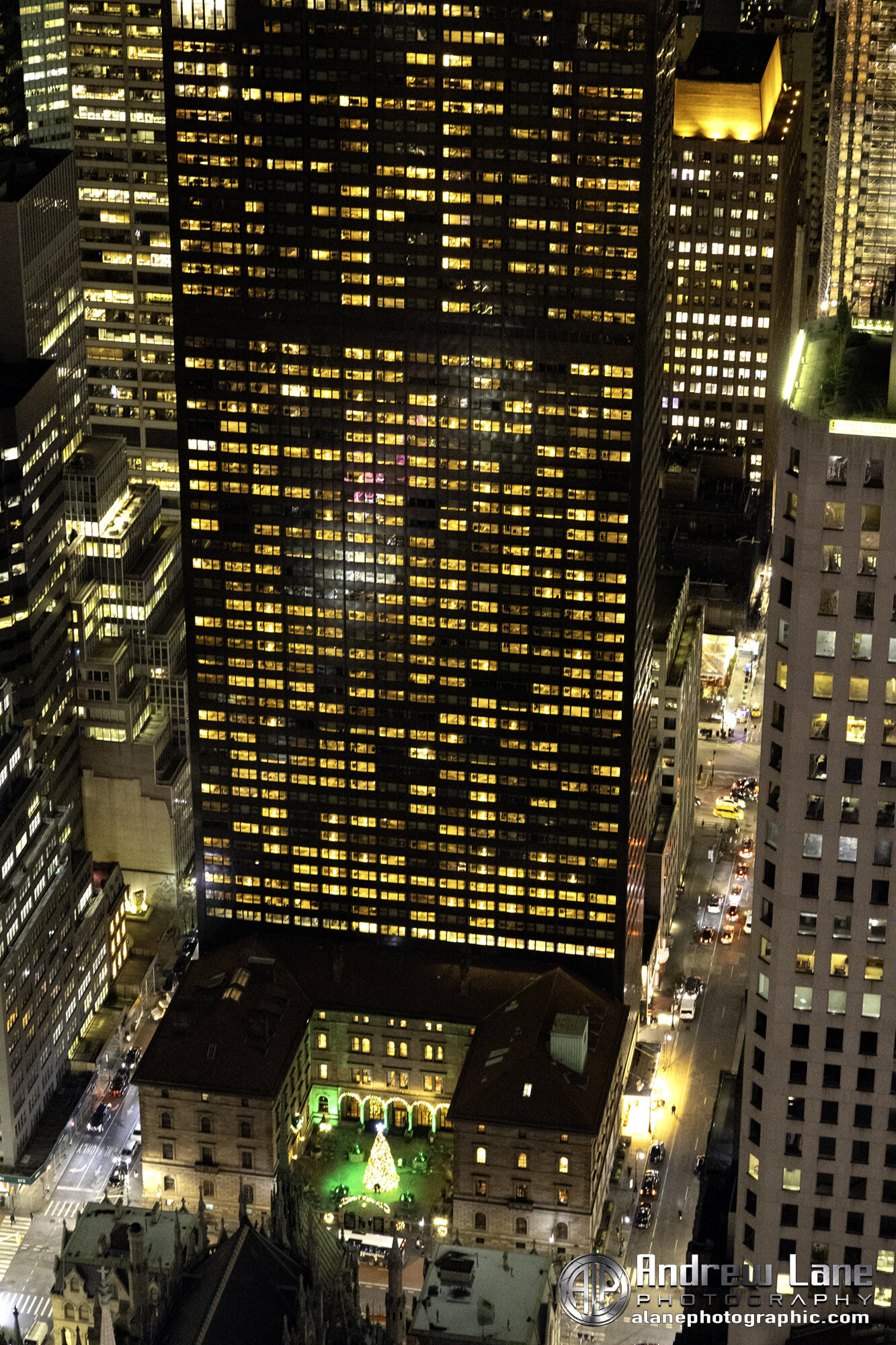 Manhattan Skyline at night